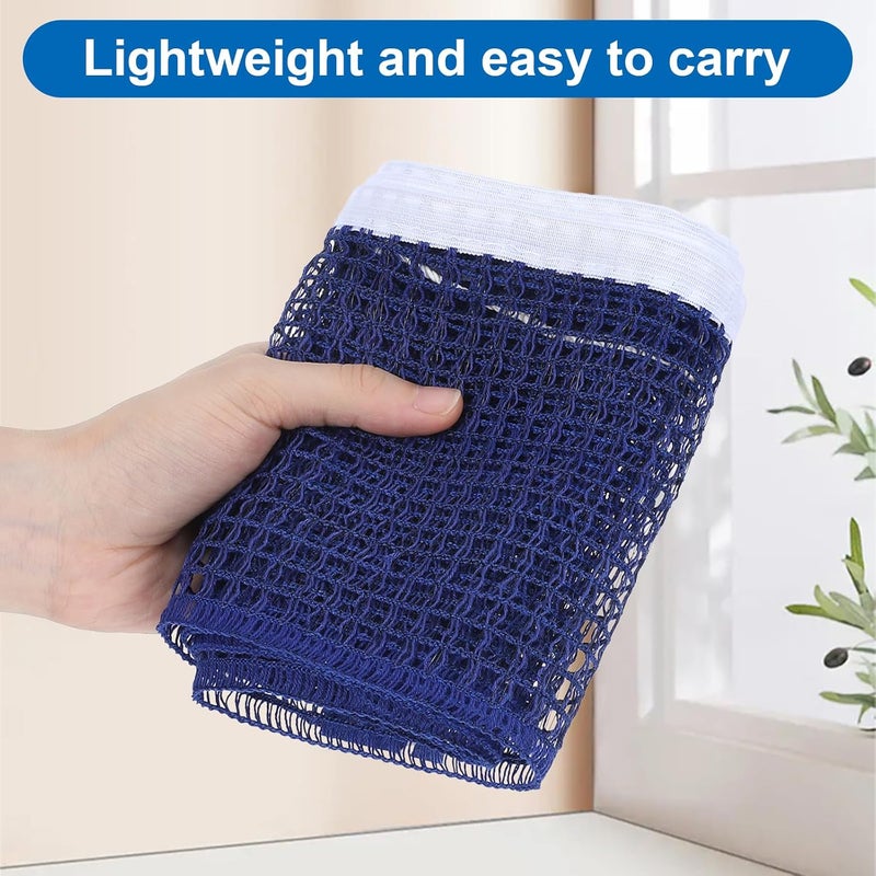 Ymapinc Pingpong Table Tennis Net - Cotton Indoor or Outdoor School Gym Pong Net Replacement Sport - (71.26" x 5.51") - Image 3